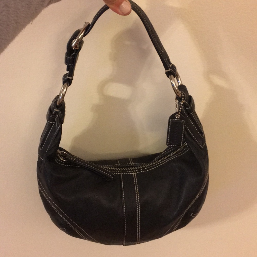 Coach small hobo, Black